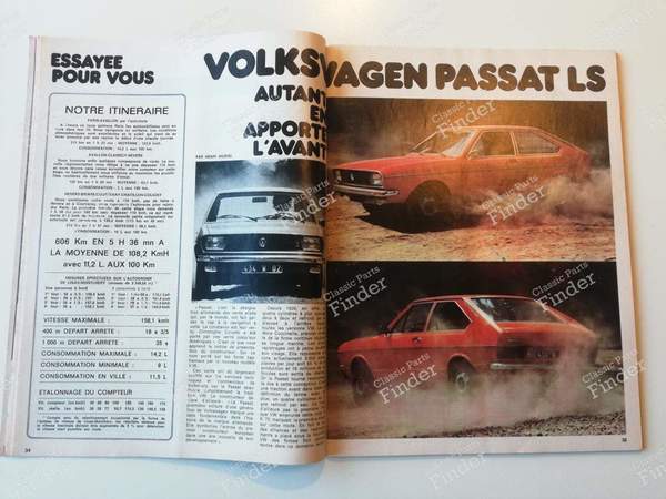 Journal L'Automobile - Août 1973 - SIMCA-CHRYSLER-TALBOT 1100 / 1204 / VF - #327- 6