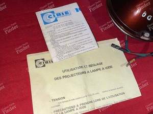 Scheinwerferpaar 'Biode - CITROËN DS / ID - thumb-5