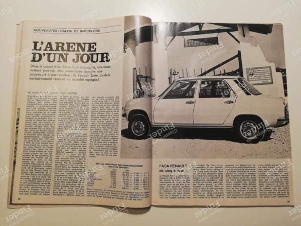 L'Automobile Magazine - #347 (May 1975) - SIMCA-CHRYSLER-TALBOT 1100 / 1204 / VF - #347- 4