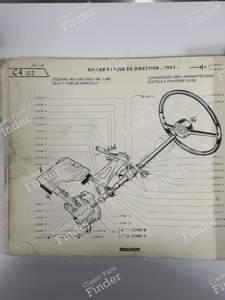 Lenkungsgehäuse - SIMCA 900 / Simc'4 / 1000 / 1005 / 1006 / 1118 /Abarth 1150 - 23468W- thumb-5