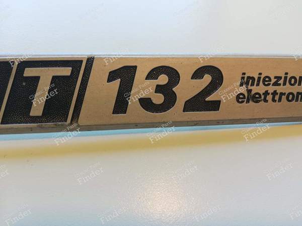 Trunk emblem - FIAT 132 / Argenta - 3