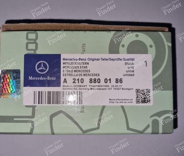 Mercedes-Benz-Emblem - MERCEDES BENZ S (W220) - A2108800186- 3