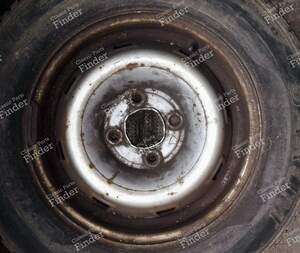 4 jantes en acier - RENAULT 9 / Alliance / Broadway / 11 / Encore (R9 / R11) - 9345- thumb-4