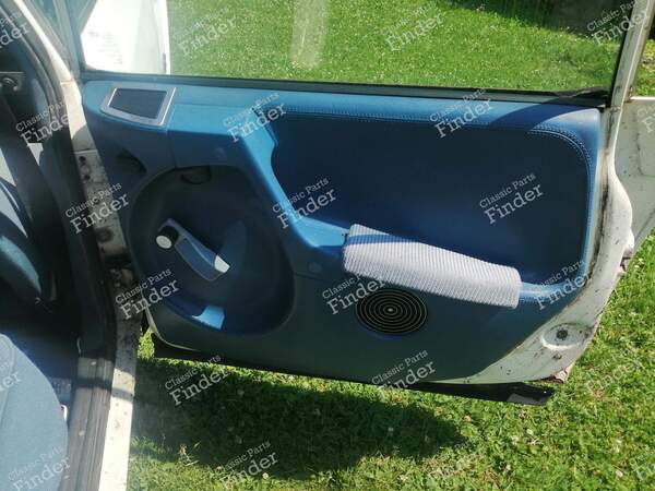 4 blue interior door trim pieces / panels - Series 1 - CITROËN CX - 5