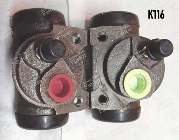 Rear brake kit - PEUGEOT 206 - K116- 2
