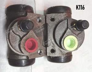 Kit freins arrière - PEUGEOT 206 - K116- thumb-2