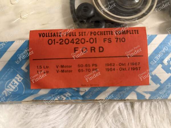 Jeu complet de joints de moteur - Moteurs V4 - FORD Taunus 17M / 20M (P5) - 01-20420-01 FS710- 1