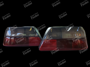 Rear taillights dark (pair) - Phase 1 - PEUGEOT 605 - 6350C6- thumb-1