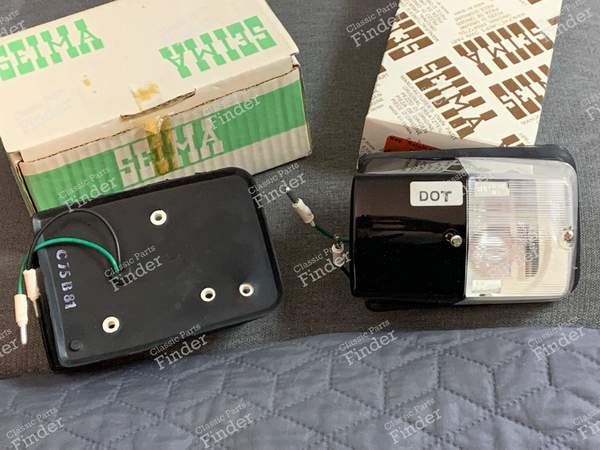 Feux de recul et de plaques - RENAULT 5 / 7 (R5 / Siete) - 40300- 1