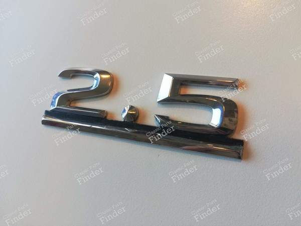 Trunk sign - 2.5 diesel version - MERCEDES BENZ 190 (W201) - A2018172115- 6