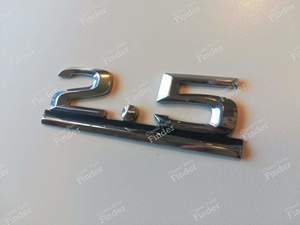 Trunk sign - 2.5 diesel version - MERCEDES BENZ 190 (W201) - A2018172115- thumb-6