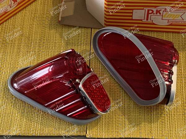 Taillight caps - 2nd model - RENAULT 4 CV - 3670- 0