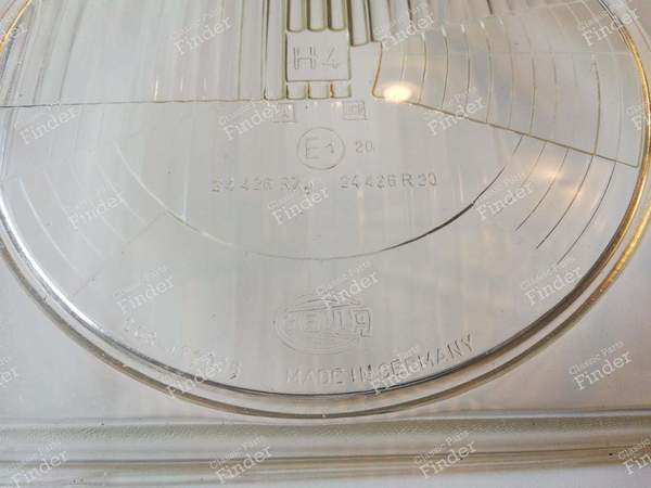 Glas der Scheinwerferoptik rechts - MERCEDES BENZ W123 - 008117096 / 117096001 / A1238261290- 3