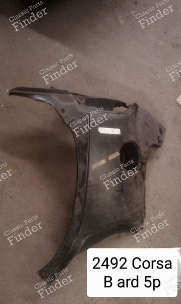 Kotflügel hinten rechts - 5-türige Version - OPEL Corsa / Combo (B) - 183199