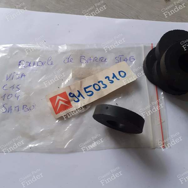 Elastic stabilizer bar support for Visa, 104... - PEUGEOT 104 / 104 Z - 91503310- 0