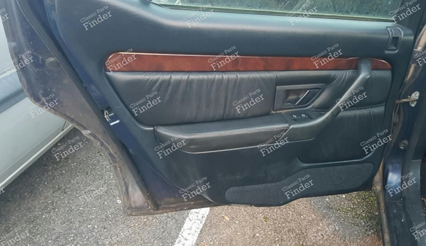 Upholstery + door panels + armrest - Black leather  - Exclusive version - CITROËN XM - 8