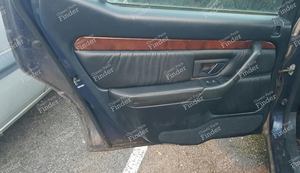 Upholstery + door panels + armrest - Black leather  - Exclusive version - CITROËN XM - thumb-8