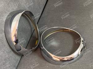 Verchromte Scheinwerfereinfassungen mit Blenden - CITROËN DS / ID