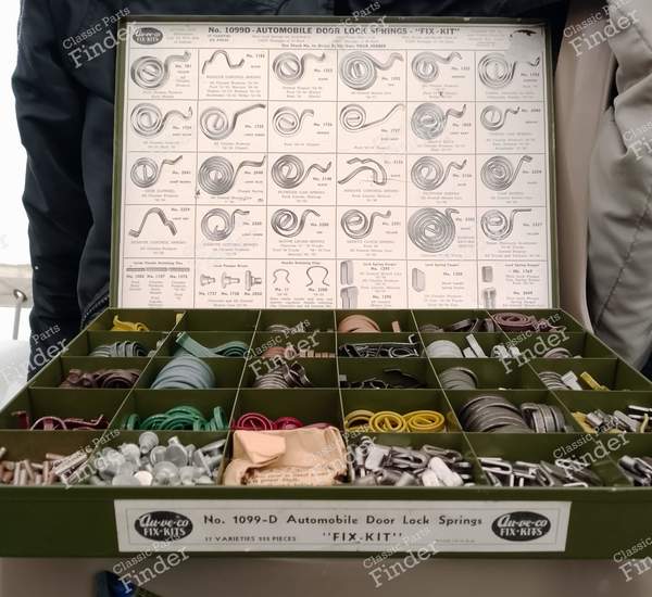 Spring case / Lock and window regulator clips - PACKARD Six Series (115) - Fix-kits No. 099-D- 2