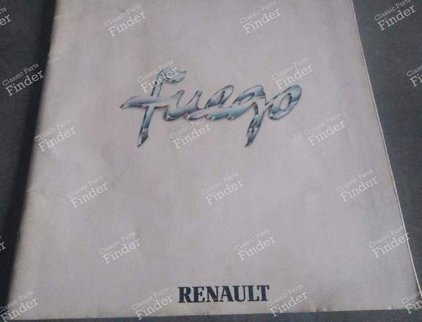 Vintage advertising for Renault Fuego - RENAULT Fuego - 10 105 07- 0