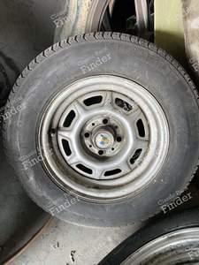 Original steel wheels - BMW 3 (E21) - 36111116- thumb-1