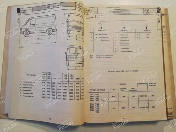 Repair Manual - M.R.222 - RENAULT Trafic - 7701446967- 3