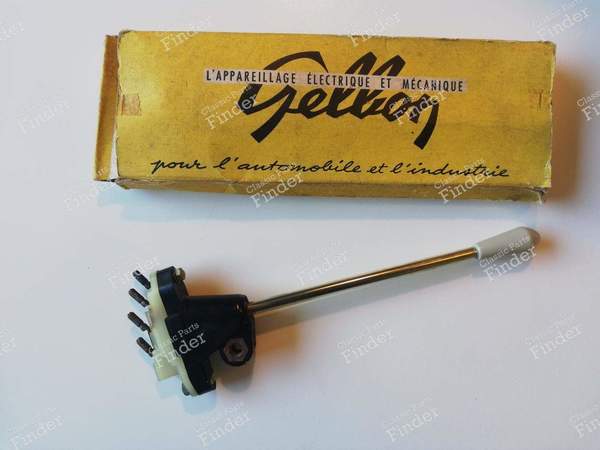 Headlight-code switch (gray tip) - PEUGEOT 404 Coupé / Cabriolet - 6240.29 / 18460- 0