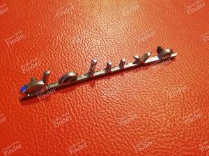 Deluxe' trunk sign - FORD Anglia 105E / Torino