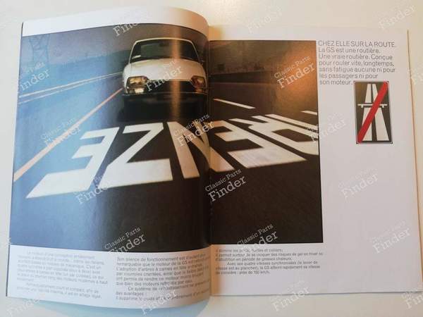 Werbebroschüre - CITROËN GS / GSA - 1.72- 2