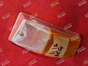 Cabochon de clignotant / veilleuse avant gauche - RENAULT 16 (R16) - 422G- thumb-2