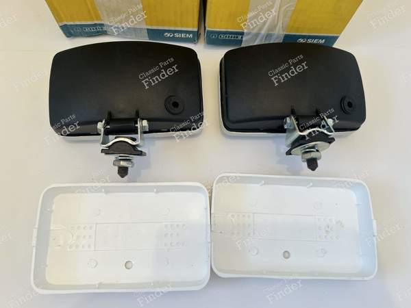 Paire de phare antibrouillards + caches - PEUGEOT 205 - 40283 / 7692- 6