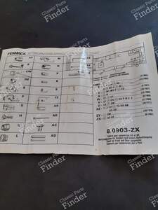 Outillage pour suspension avant et arrière - PEUGEOT 204 - 9765.38- thumb-1