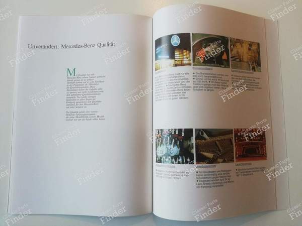 6-cylinder versions sales brochure - MERCEDES BENZ S (W116) - 1478/0001/1972- 6