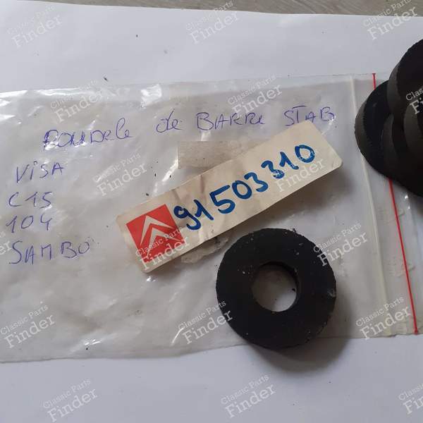 Elastic stabilizer bar support for Visa, 104... - PEUGEOT 104 / 104 Z - 91503310- 1