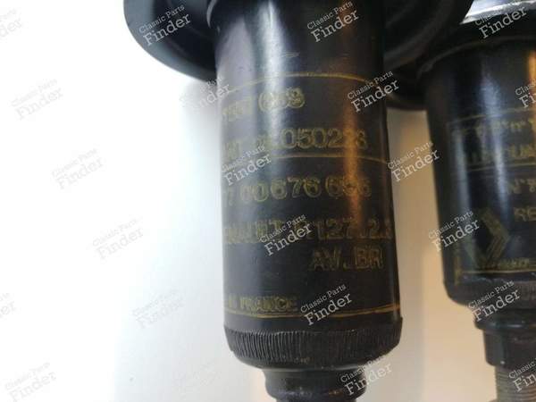 Pair of front shock absorbers - RENAULT 20 / 30 (R20 / R30) - 7700586961- 3