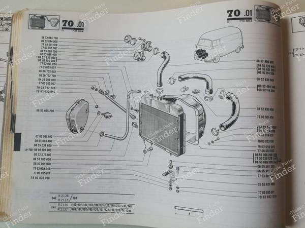 P.R. 884 - Ersatzteilkatalog - RENAULT Estafette / Hi-boy / Petit-Panel - 7701435674- 6