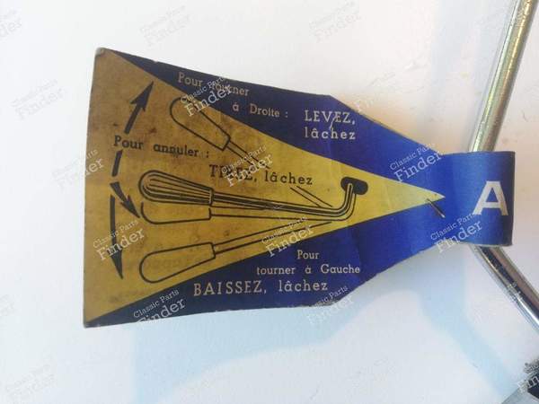 Turn signal control - CITROËN DS / ID - 523 / DS 522-05c / DM 522-05b- 4