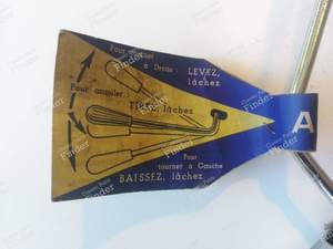 Turn signal control - CITROËN DS / ID - 523 / DS 522-05c / DM 522-05b- thumb-4