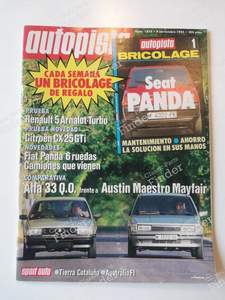 Autopista - November 9, 1985 - FIAT Panda
