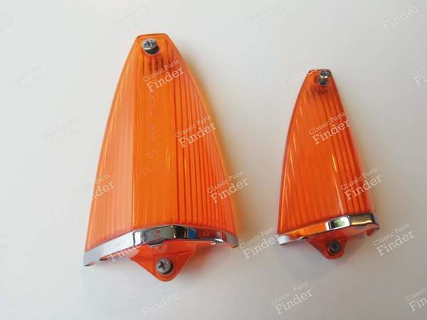 Pair of rear blinker lights - FORD Taunus 17M (P3) - K23201- 2
