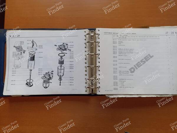 Spare Parts Catalog - PEUGEOT J7 - 3