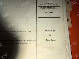 Technisches Originalbuch Mechanik und Elektrizität - CITROËN LN / LNA - 856.1- thumb-3