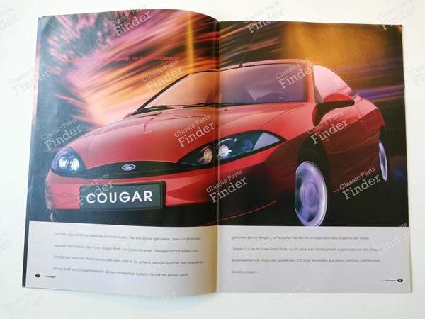 Brochures publicitaires - FORD Cougar - 909312- 2