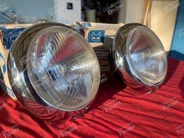 Pair of complete headlamps ABTP 485 - PEUGEOT 203 - ABTP 485- 1
