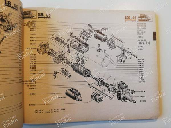 Werkstatt-Handbuch P.R.757 - RENAULT Floride / Caravelle - 757577202- 3