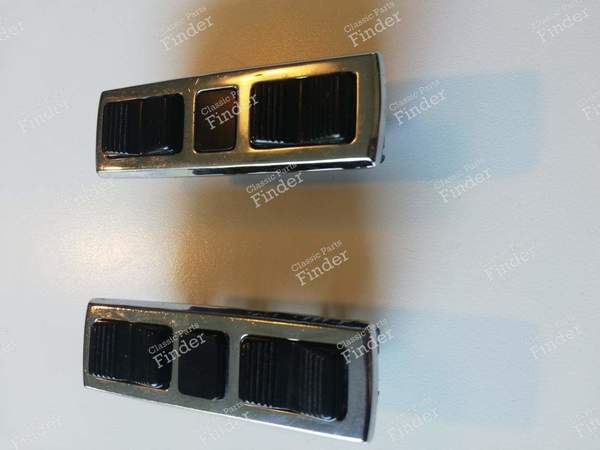 Lot de deux boutons commutateurs pour vitres électriques - MERCEDES BENZ W108 / W109 - A0018214951 / A0018215051- 3