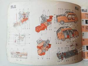 P.R. 932 - Catalogue de pièces de rechange - RENAULT 6 (R6) - 7701429816- thumb-1