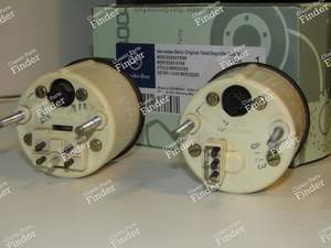 Rare oil temperature gauge and voltmeter - MERCEDES BENZ 190 (W201) - 2015420024 / 2015420005- thumb-2