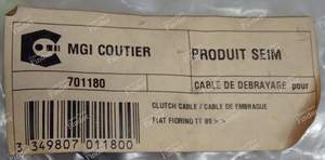 Cable clutch manual adjustment - FIAT 127 / 147 / Fiorino - 701180- thumb-3