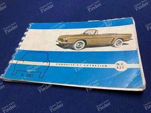 Bordbuch für das Modell 'Florida - RENAULT Floride/Caravelle